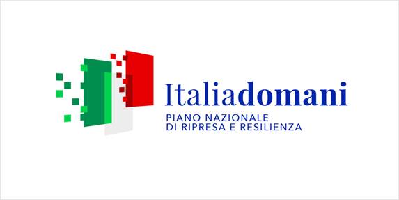 Logo Italia Domani PNRR per Residenza Universitaria Preziosina Milano