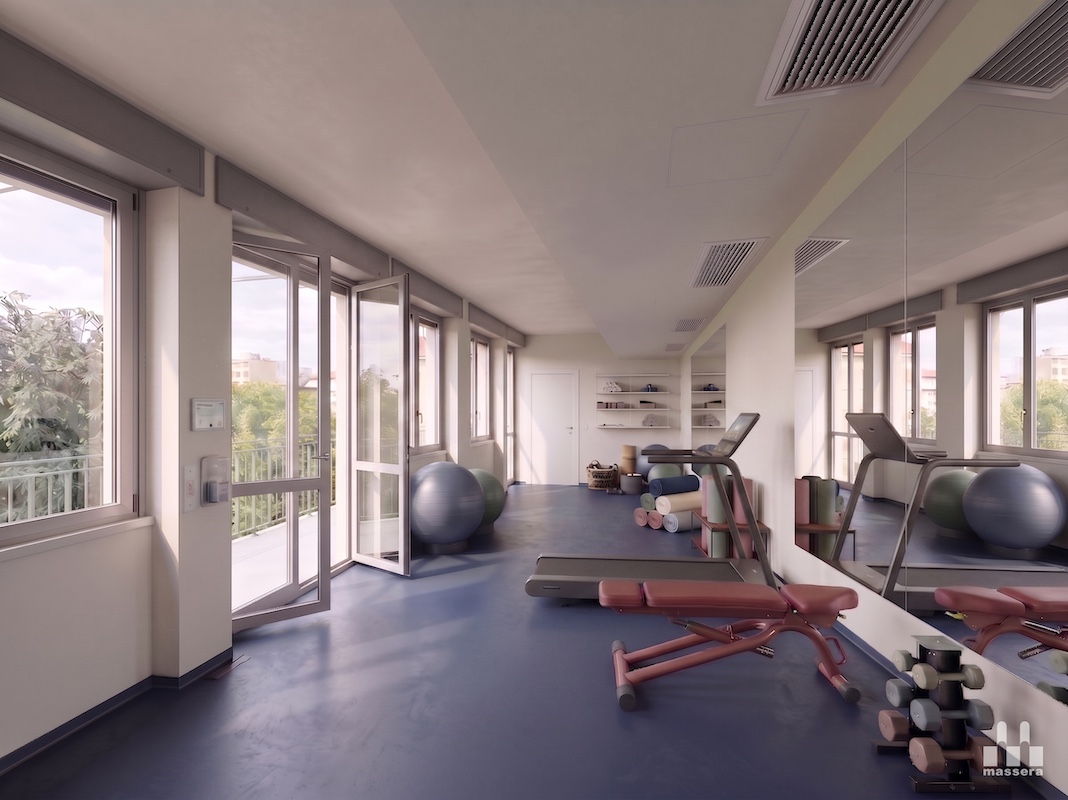 Palestra interna per studenti – Residenza Preziosina Milano